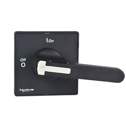 Manovra rotativa nera lunga (max 3 lucch.) per TeSys Vario V3, V4