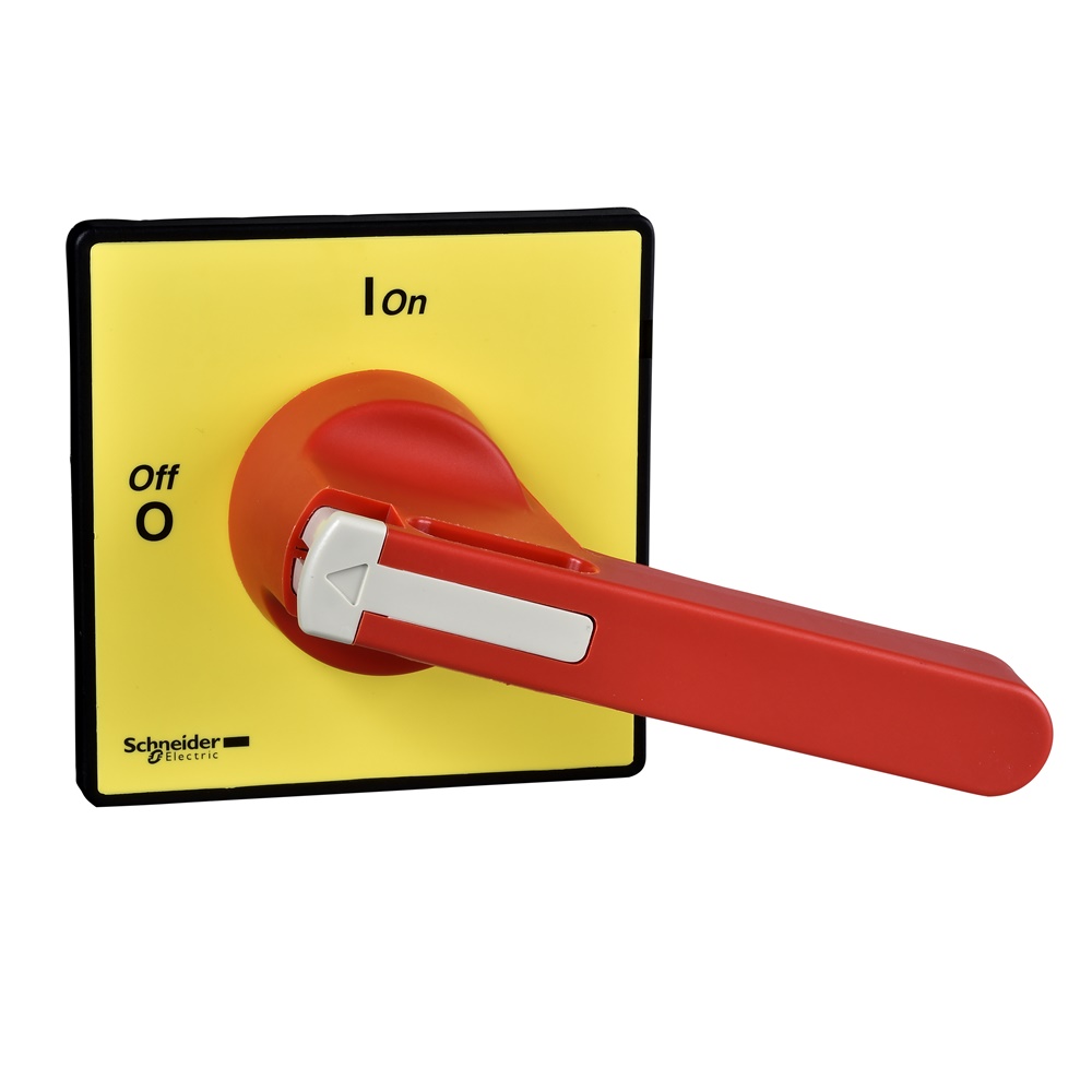 Manovra rotativa rossa lunga (max 3 lucch.) per TeSys Vario V5, V6