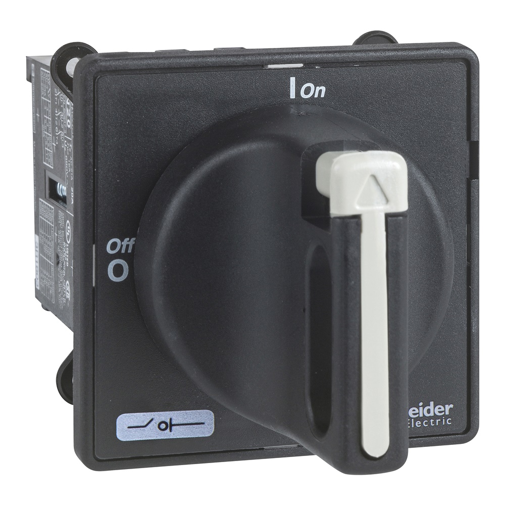 Inter. sezionatore Mini Vario VBDN - 3 poli - 20 A - manovra nera lucch.