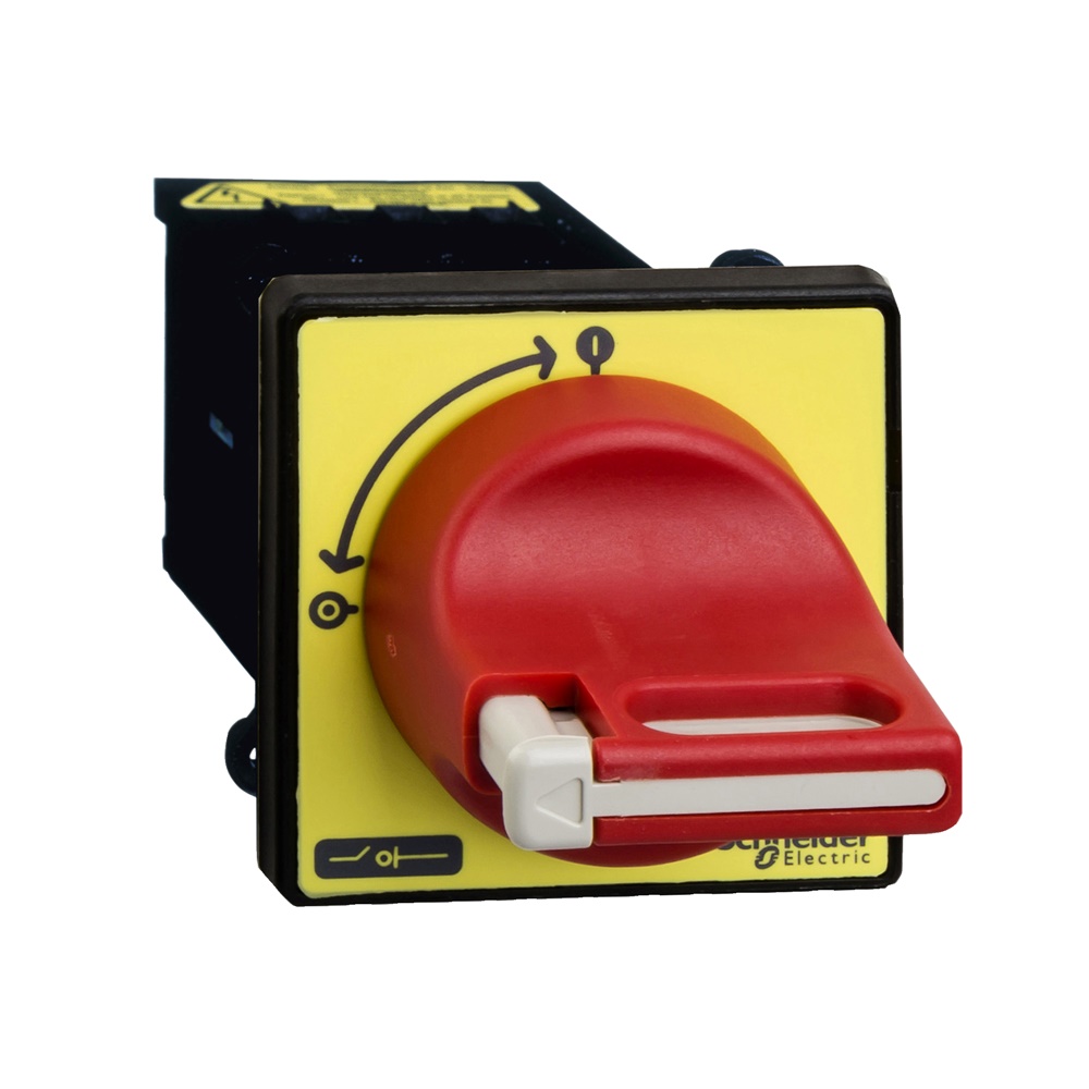 Inter. sez. emerg. Mini Vario VCDN - 3 poli - 20 A - manovra rossa lucch.