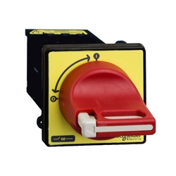 Inter. sez. emerg. Mini Vario VCDN - 3 poli - 20 A - manovra rossa lucch.