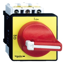 Inter. sez. emerg. Vario VCF - 3 poli - 32 A - manovra rossa lucch.