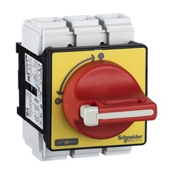 Inter. sez. emerg. Vario VCF - 3 poli - 63 A - manovra rossa lucch.