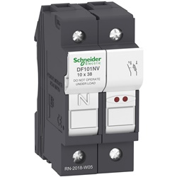 Portafusibile TeSys DF 32A - fusibile 10x38 1P+N con LED