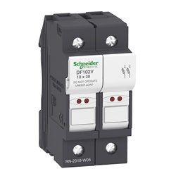 Portafusibile TeSys DF 32A - fusibile 10x38 2P con LED
