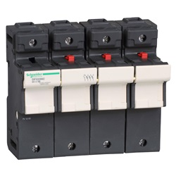 Portafusibile TeSys DF 125A - fusibile 22x58 3P+N