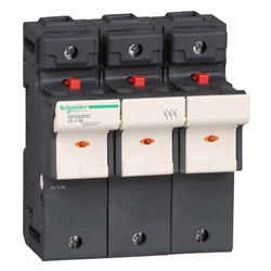 Portafusibile TeSys DF 125A - fusibile 22x58 3P con LED