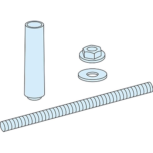 12 DISTANZIATORI PER SBARRA 150MM