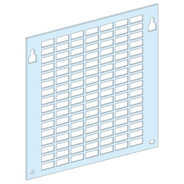 Piastra di montaggio forata Prisma Sistema G 4 moduli