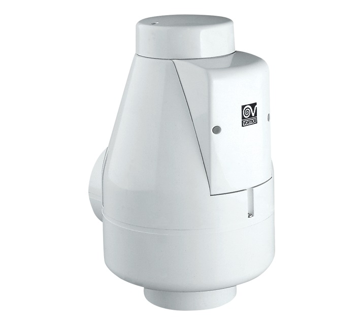 Aspiratore centrifugo 100mm 2 velocità resina UV per cappa cucina