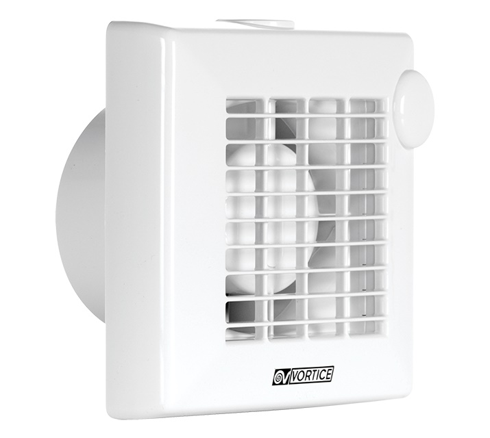 Aspiratore elicoidale muro 120 mm 175 m3/h UV resistente