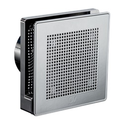 Aspiratore elicoidale muro 100 mm 2 velocità UV resistant