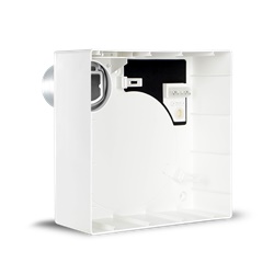 Scatola standard parete/soffitto ABS con valvola non ritorno 80mm
