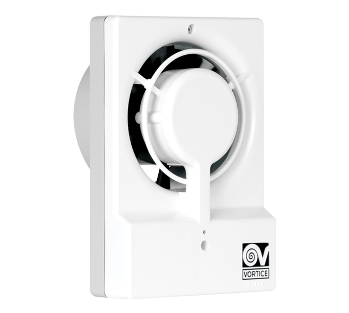 Aspiratore elicoidale muro polistirene 100 mm portata 85 m3/h motore termoprotetto