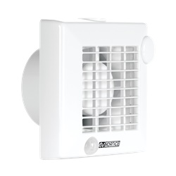 Aspiratore elicoidale muro 120 mm con sensore PIR timer integrato