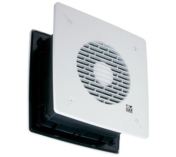 Aspiratore elicoidale incasso 300 mm reversibile con serranda automatica UV resistant per aria pulita