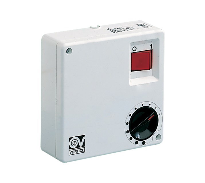Gruppo comandi elettronico 1,5A parete/incasso Vortice