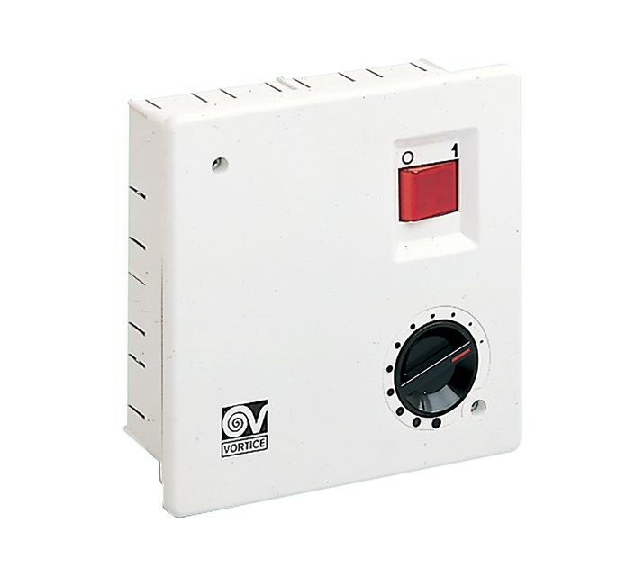 Regolatore velocità elettronico incasso ventilatori Vortice bianco