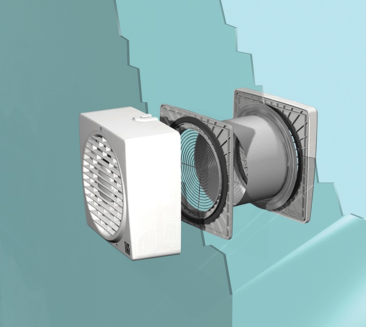 Kit installazione doppia finestra aspiratore VORTICE VARIO