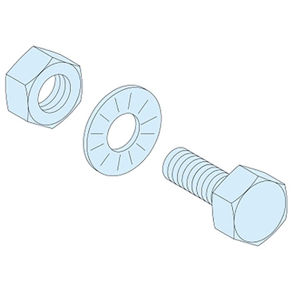 20 BULLONI M6X20/BARRE 5MM