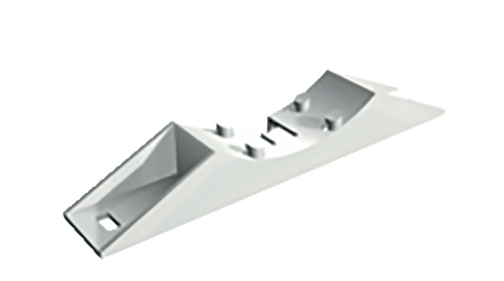 Staffa montaggio sottotetto/soffitto diametro 90/100