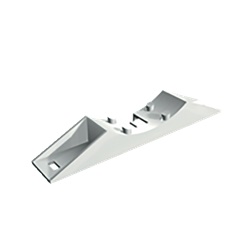 Staffa montaggio sottotetto/soffitto diametro 90/100