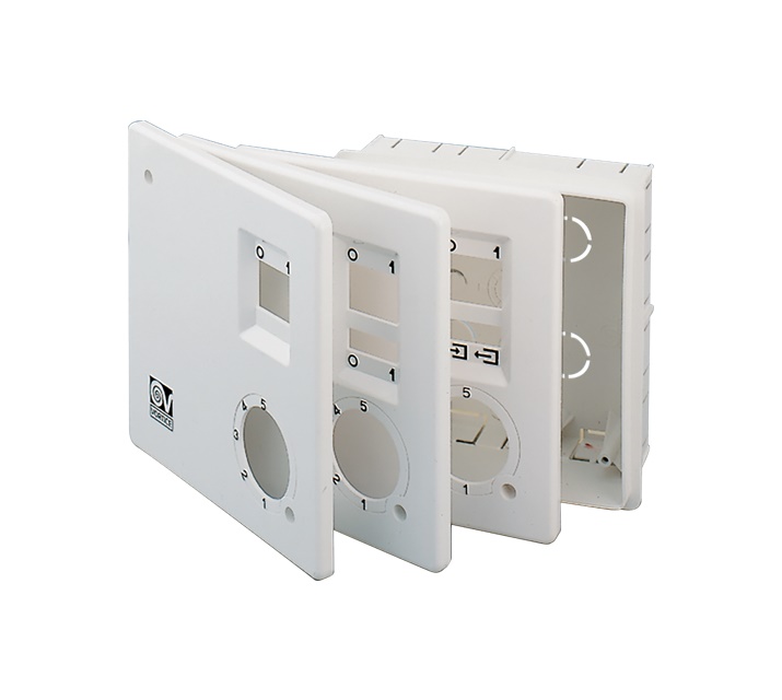 Kit incasso comandi SCRR5 SCRRL5 ventilazione civile residenziale