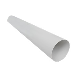 Tubo PVC ventilazione diametro 160 mm lunghezza 700 mm