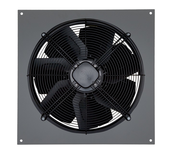 Aspiratore elicoidale diametro 500 mm motore monofase AC portata 4977 m3/h uso industriale