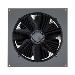 Aspiratore elicoidale diametro 500 mm motore monofase AC portata 4977 m3/h uso industriale