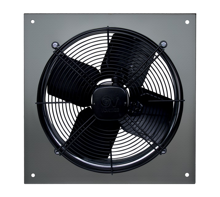 Aspiratore elicoidale 630 mm portata 9500 m3/h motore trifase per uso industriale