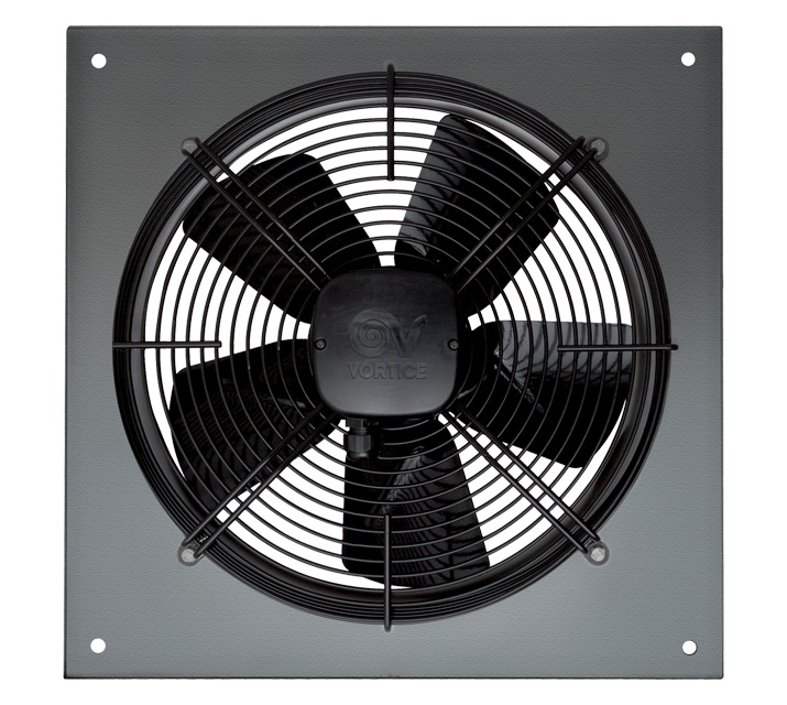 Aspiratore elicoidale diametro 250 mm motore trifase 785 m3/h uso industriale