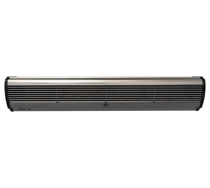 Barriera daria 1200 mm alluminio grigio 2 velocità telecomando IR uso ambienti interni