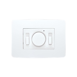 Gruppo comandi ventilatori soffitto incasso bianco Vortice