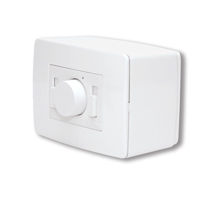 Gruppo comandi ventilatori a soffitto Vortice bianco parete
