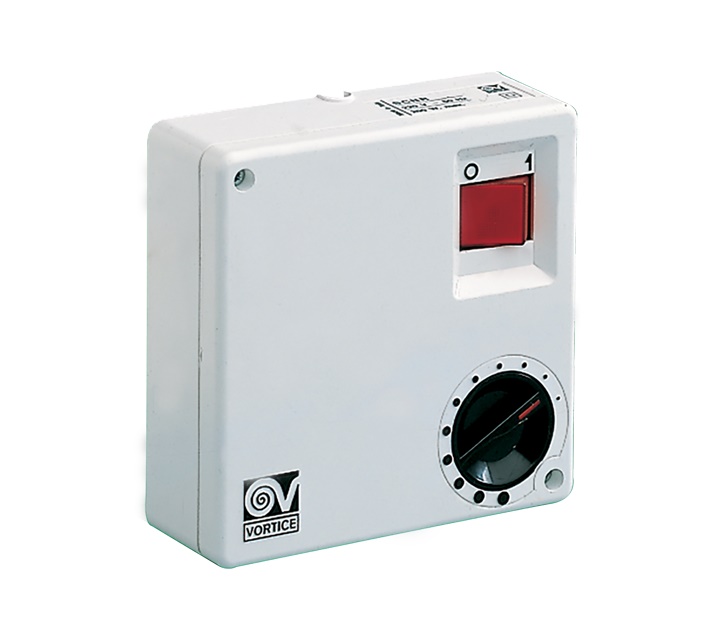 Gruppo comandi elettronico ventilatori Vortice parete 450W bianco