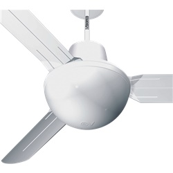 Kit illuminazione ventilatori Nordik Evolution lampade energy saving 15W plafoniera satinata
