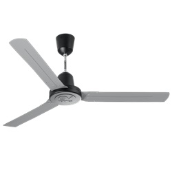 Ventilatore soffitto industriale reversibile 1600 mm Nero