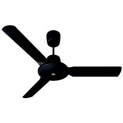 Ventilatore soffitto reversibile 140 cm nero industriale
