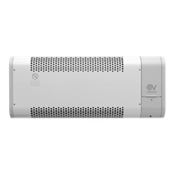 Termoventilatore miniaturizzato 1500W con termostato ambiente e programmatore digitale per installazione interna