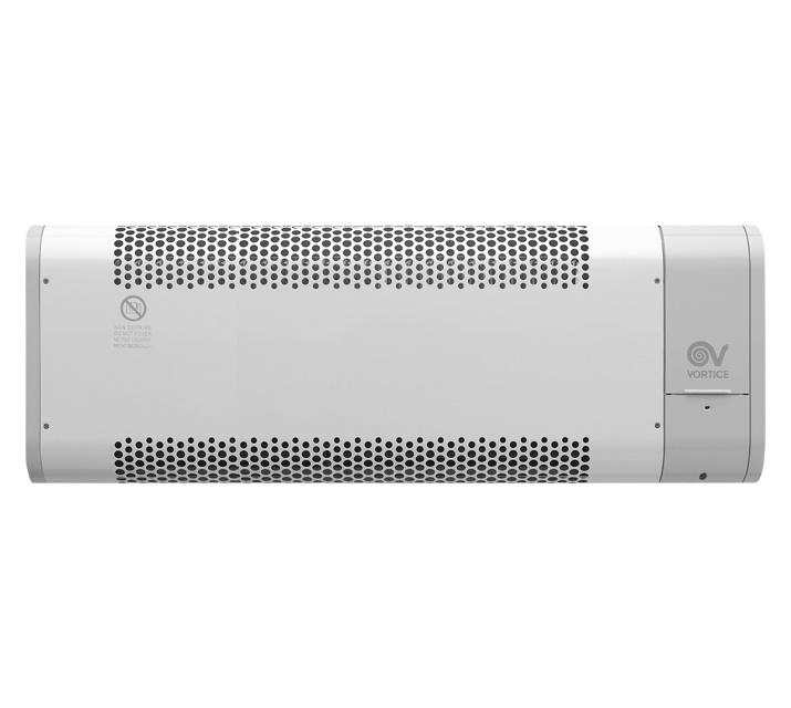 Termoventilatore miniaturizzato 2000W con termostato ambiente