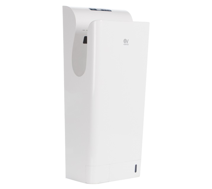 Asciugamani automatico VORT SUPER DRY UV B con filtro HEPA e protezione antivandalo per ambienti pubblici