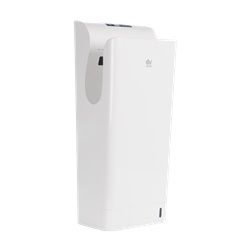 Asciugamani automatico Vort Super Dry UV B con filtro HEPA e lampada germicida UV per montaggio a muro