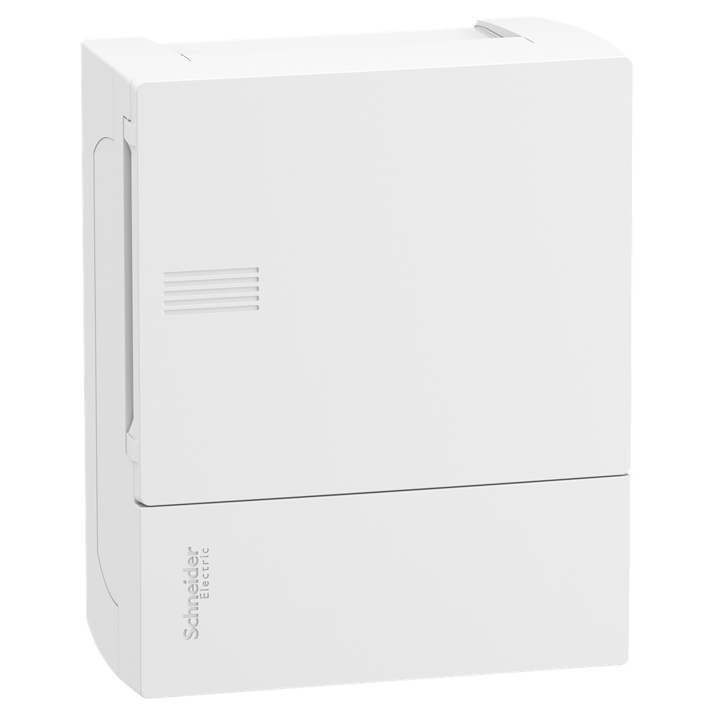 Centralino Resi9 MP parete 6 moduli bianco porta opaca protezione IP40 per impianti residenziali