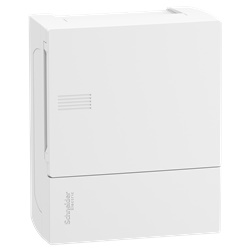 Centralino Resi9 MP parete 6 moduli bianco porta opaca protezione IP40 per impianti residenziali