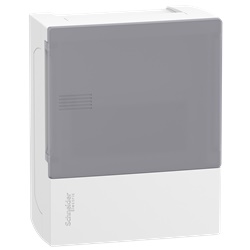 Centralino Resi9 MP parete 6 moduli bianco porta translucida IP40 per edifici residenziali