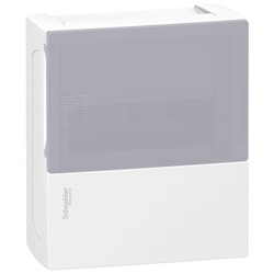 Centralino Resi9 MP parete 8 moduli bianco porta translucida IP40 per edifici residenziali