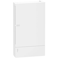 Centralino Resi9 MP parete 36 moduli bianco porta opaca IP40 montaggio superficiale edilizia residenziale