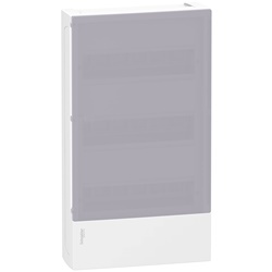 Centralino Resi9 MP parete 36 moduli bianco porta traslucida protezione IP40 IK07 isolamento classe 2