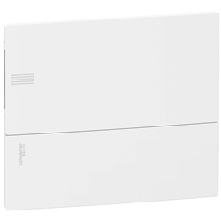 Fronte Resi9 MP incasso 8 moduli bianco porta opaca per installazioni residenziali
